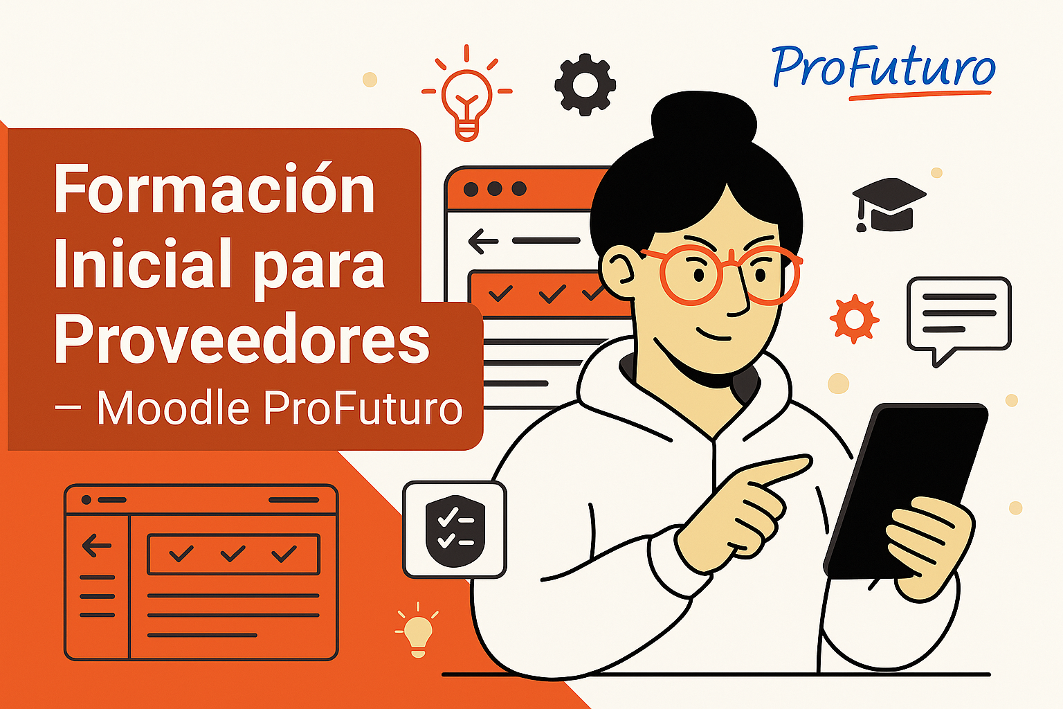 Portada_Formación Inicial para Proveedores – Moodle ProFuturo